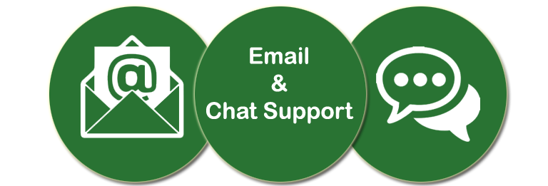 email chat support copy Geek Web World