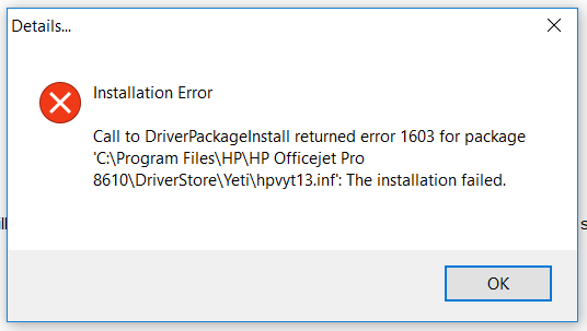 hp error Geek Web World