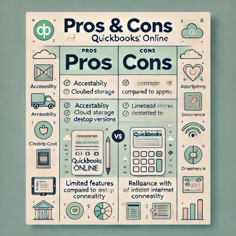 Pros and Cons of QuickBooks Online