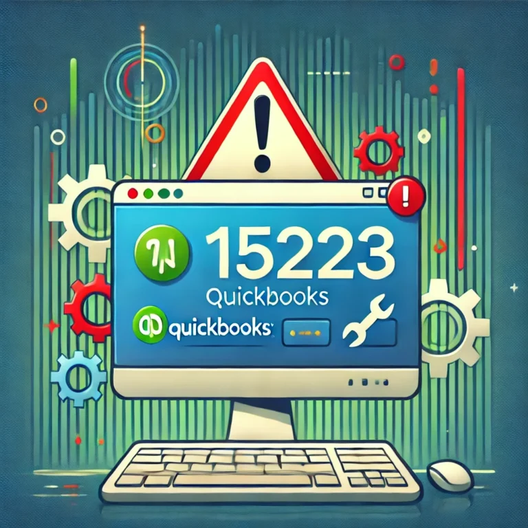 QuickBooks Error 15223