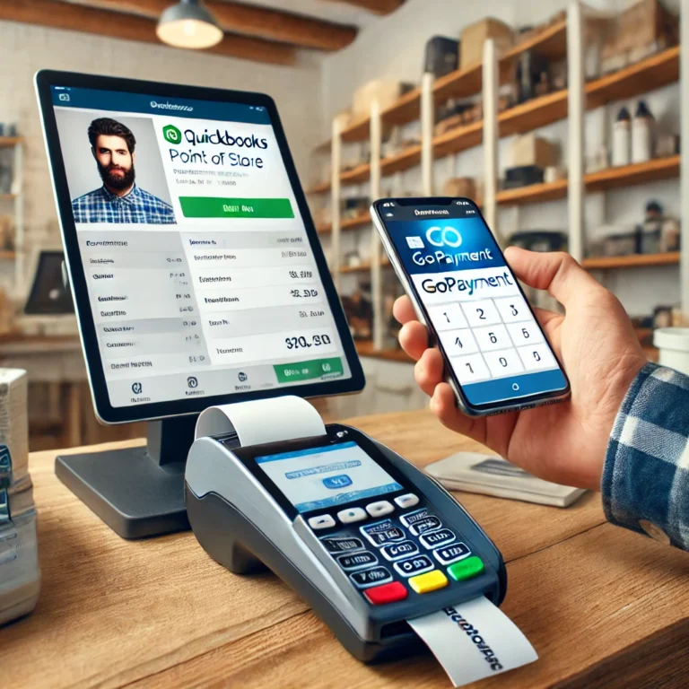 How to Use GoPayment WithQuickBooks Point Of Sale