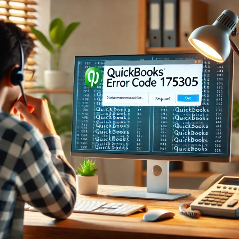 QuickBooks Error Code 175305