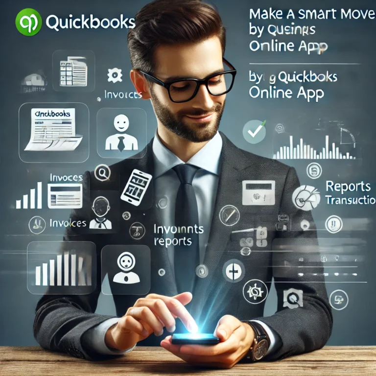 Make A Smart Move by UsingQuickBooks Online Mobile App